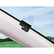 SV03 Sun Shade - Silver, Fabric, Universal, Sold individually - Fits 23 in. to 27 in.