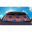 SV04 Sun Shade - Red, White And Blue, Fabric, Fits 21 in. to 27 in., Universal, Sold individually