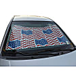 SV04 Sun Shade - Red, White And Blue, Fabric, Fits 21 in. to 27 in., Universal, Sold individually