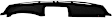 1404-02-25 Dash Cover, Black, Dash Mat, Original Series