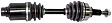 2109N Front, Passenger Side Axle Assembly - New Sold Individually