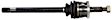 2263N Front, Driver Side Axle Assembly - New Sold Individually