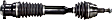 2000 Audi TT - Front, Driver Side Axle Assembly, High performance design; OE#1J0407271LL. Ref#60-7250, 1.8L 4Cyl