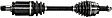 3312N Axle Shaft Assembly (Output Shaft) - Replaces OE Number 31-60-7-570-275