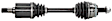 9013N Axle Shaft Assembly - Replaces OE Number 210-330-06-01