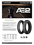 45252457 AE2 Bias Front Tire - MT90B16 M/C 72H TL