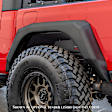 2021 Jeep Gladiator - Front and Rear, Driver and Passenger Side, Fender Flares, Black