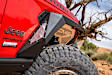 FDJL-01 Front and Rear, Driver and Passenger Side Fender Flares, Textured Black