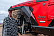 FDJL-01 Front and Rear, Driver and Passenger Side Fender Flares, Textured Black