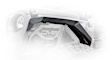 FDJL-01 Front and Rear, Driver and Passenger Side Fender Flares, Textured Black