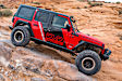 FDJL-01 Front and Rear, Driver and Passenger Side Fender Flares, Textured Black