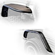 FENDB-02 Front and Rear, Driver and Passenger Side Fender Flares, Black