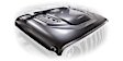 HDMBJL-TA Custom look Hood Steel Black