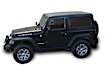 2009 Jeep Wrangler - Hardtop - Black, Fiberglass, Direct Fit, Sold individually
