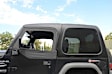2005 Jeep Wrangler - Hardtop - Black, Fiberglass, Direct Fit, Set of 2
