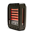 TLJK-01 Driver or Passenger Side LED Tail Light, With bulb(s), Amber Lens