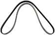 5060408 Serpentine belt, 6 Rib Count