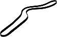 5060745 Serpentine belt, 6 Rib Count