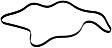 2004 Mazda B2300 - Main Drive Serpentine belt, With A.C.
