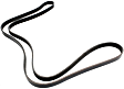 5060840 Serpentine belt, 6 Rib Count