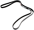 5060840 Serpentine belt, 6 Rib Count