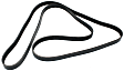 2003 Jeep Wrangler - Main Drive Serpentine belt, 4 Cyl 2.4L, without A.C.