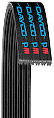 5060927 Dayco Poly Rib Series Serpentine Belt - Direct Fit, Sold Individually