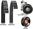 5060935K1 Serpentine Belt - Direct Fit, Sold Individually