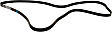 1991 Ford F-150 - Main Drive Serpentine belt, 6 Cyl 4.9L, With A.C.