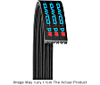 5070807 Serpentine belt, 7 Rib Count