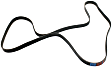 5071013 Main Drive Serpentine belt, 7 Rib Count