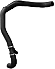 72389 Lower Dayco Molded Series Radiator Hose, EPDM Rubber