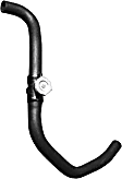 72624 Upper EPDM Rubber Radiator Hose, 2.4L, 4Cyl Dayco Molded Series