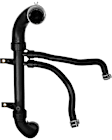 2000 Lincoln LS - Radiator Hose, Lower, With Oil Cooler, EPDM Rubber, 3.9L 8Cyl, Dayco Molded Series
