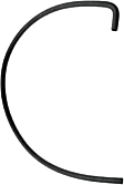 80418 Dayco 90 Degree Molded Series Heater Hose - Direct Fit, Sold individually