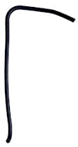 86839 Heater Hose - Black, EPDM Rubber, Direct Fit, Sold individually