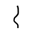 88486 Heater Hose - Rubber, Direct Fit, Sold individually