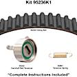1997 Geo Prizm - Timing Belt Kit, Interference Engine, Water Pump Not Included, 4 Cyl 1.6L