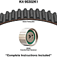 95302K1 Timing Belt Kit, 1.8L, 4Cyl Water Pump Not Included