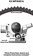 WP194K1A Timing Belt Kit, 1.9L, 4Cyl Water Pump Included