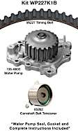 WP227K1B Timing Belt Kit, 1.6L, 4Cyl Water Pump Included