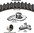 2009 Dodge Charger - Timing Belt Kit, without Arm, Water Pump Included, 6 Cyl 3.5L