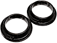 15.6103G Coil Spring Insulator - Black, Polyurethane, Direct Fit, Set of 2