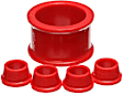 16.10103R Steering Rack Bushing - Red, Polyurethane, Direct Fit, Kit