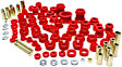 16.18105R Master Bushing Kit - Red, Polyurethane, Direct Fit, Kit