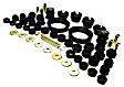 16.18107G Master Bushing Kit - Black, Polyurethane, Direct Fit, Kit