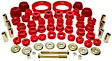 16.18107R Master Bushing Kit - Red, Polyurethane, Direct Fit, Kit