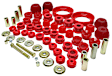 16.18107R Master Bushing Kit - Red, Polyurethane, Direct Fit, Kit