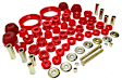 16.18107R Master Bushing Kit - Red, Polyurethane, Direct Fit, Kit