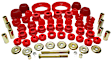 16.18107R Master Bushing Kit - Red, Polyurethane, Direct Fit, Kit